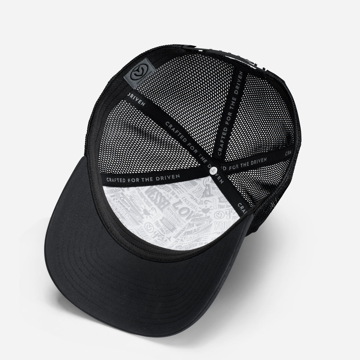Tour Performance Mesh Hat Black