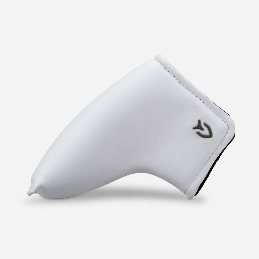 Genuine Leather Blade Cover in White
