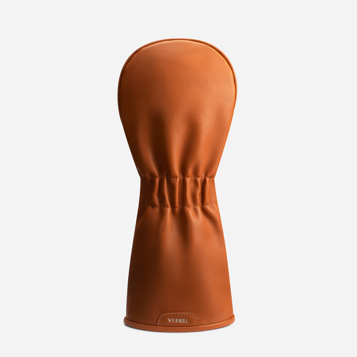 Geometric Headcover in Smooth Brown