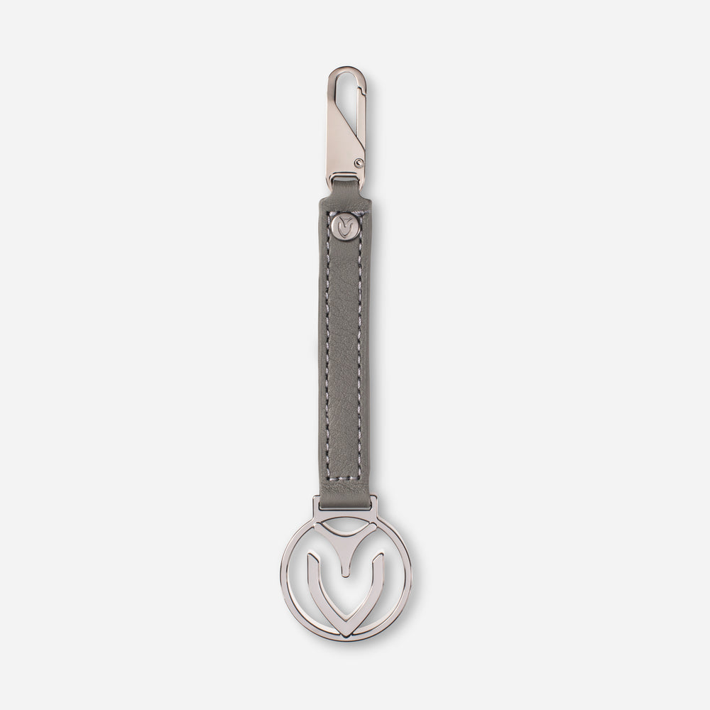 Medallion Logo Pull in Grey