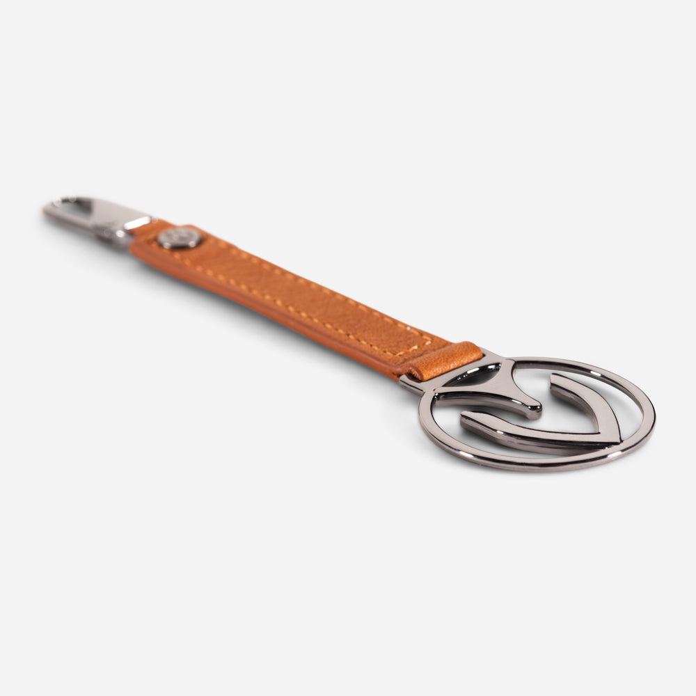 Medallion Logo Pull in Brown