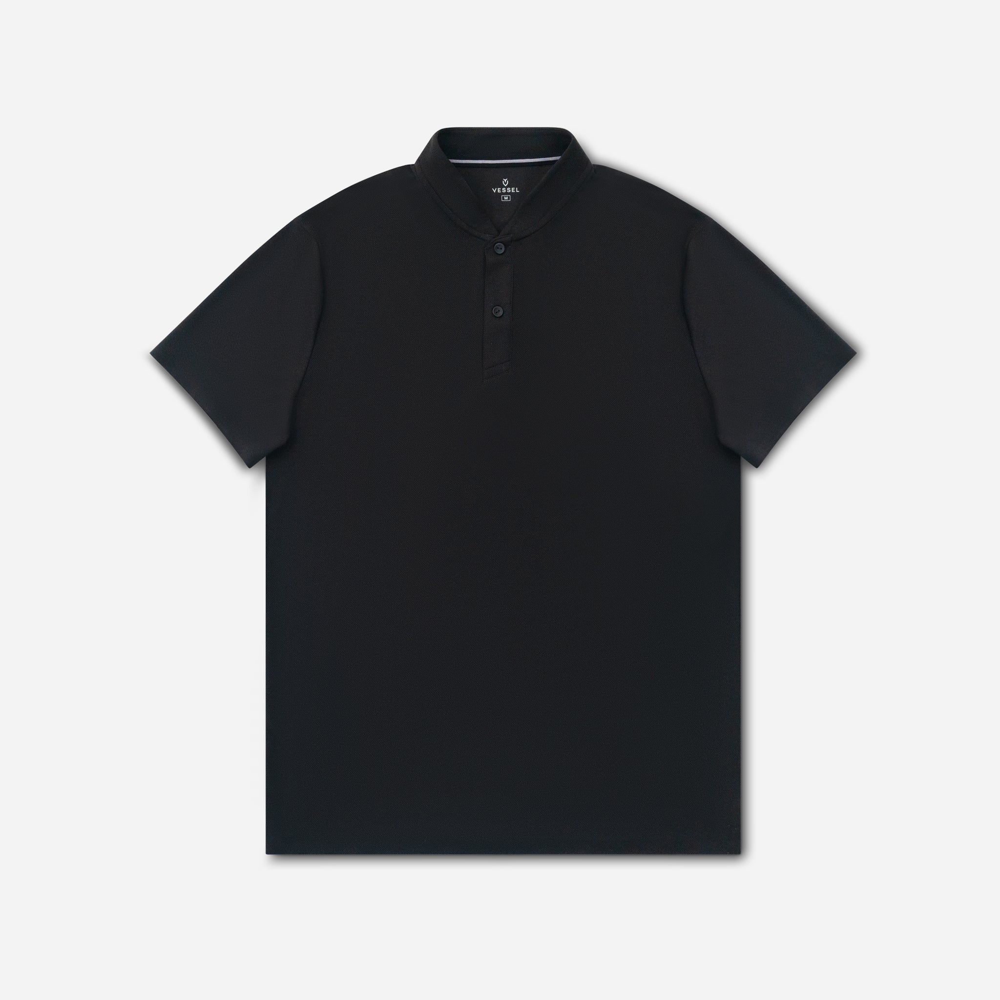 Performance Blade Collar Polo - Black