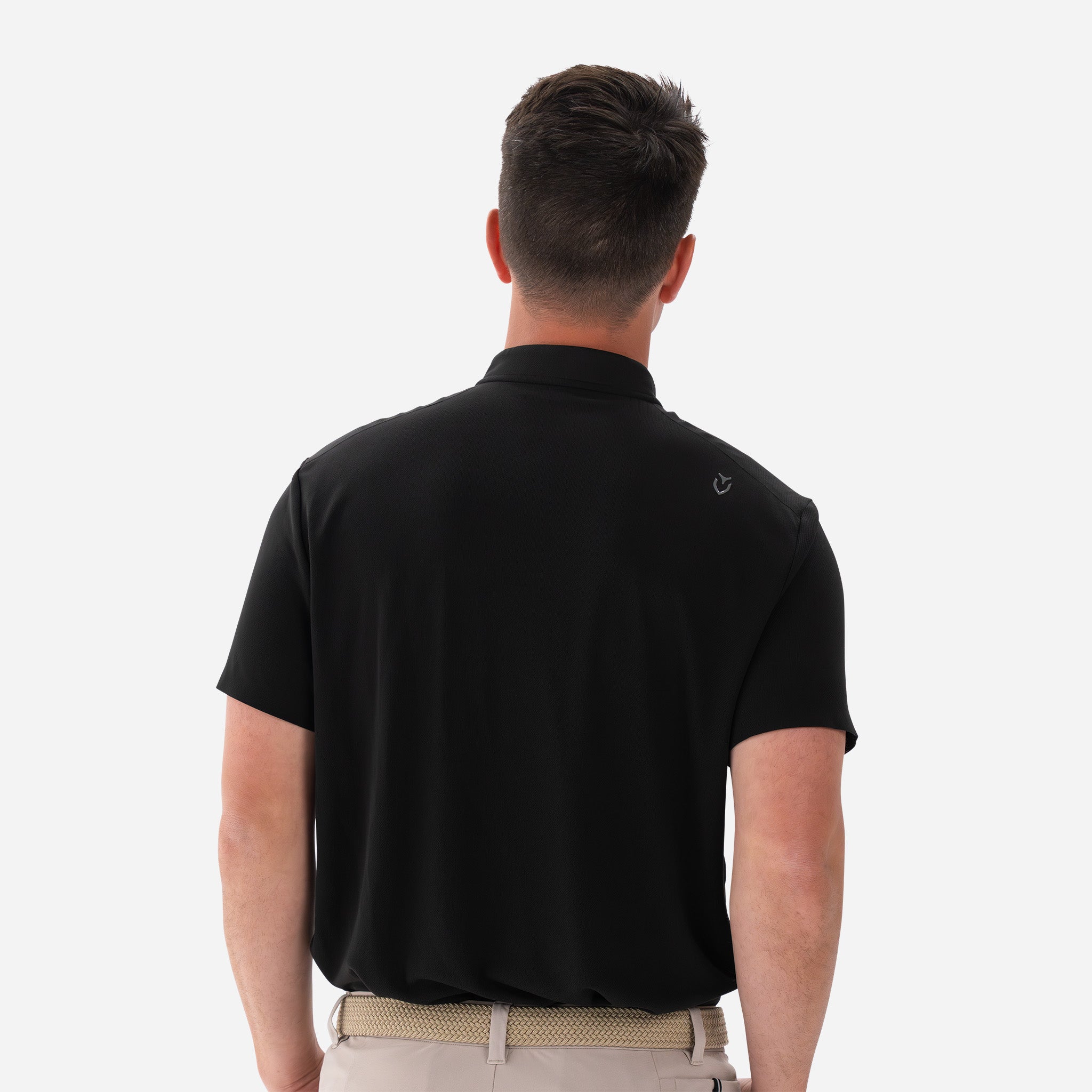 Performance Blade Collar Polo - Black