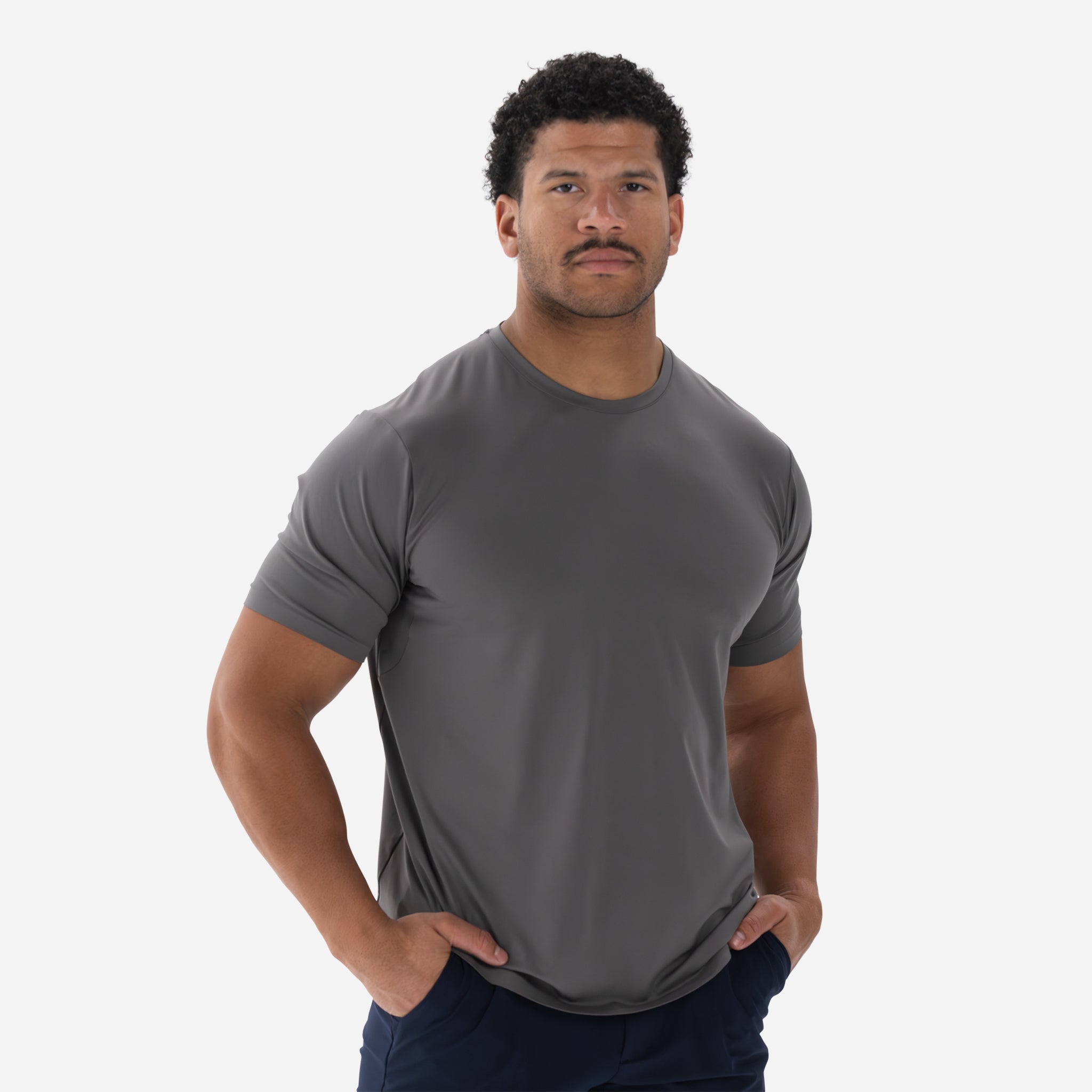 Performance Tech Tee - Charcoal