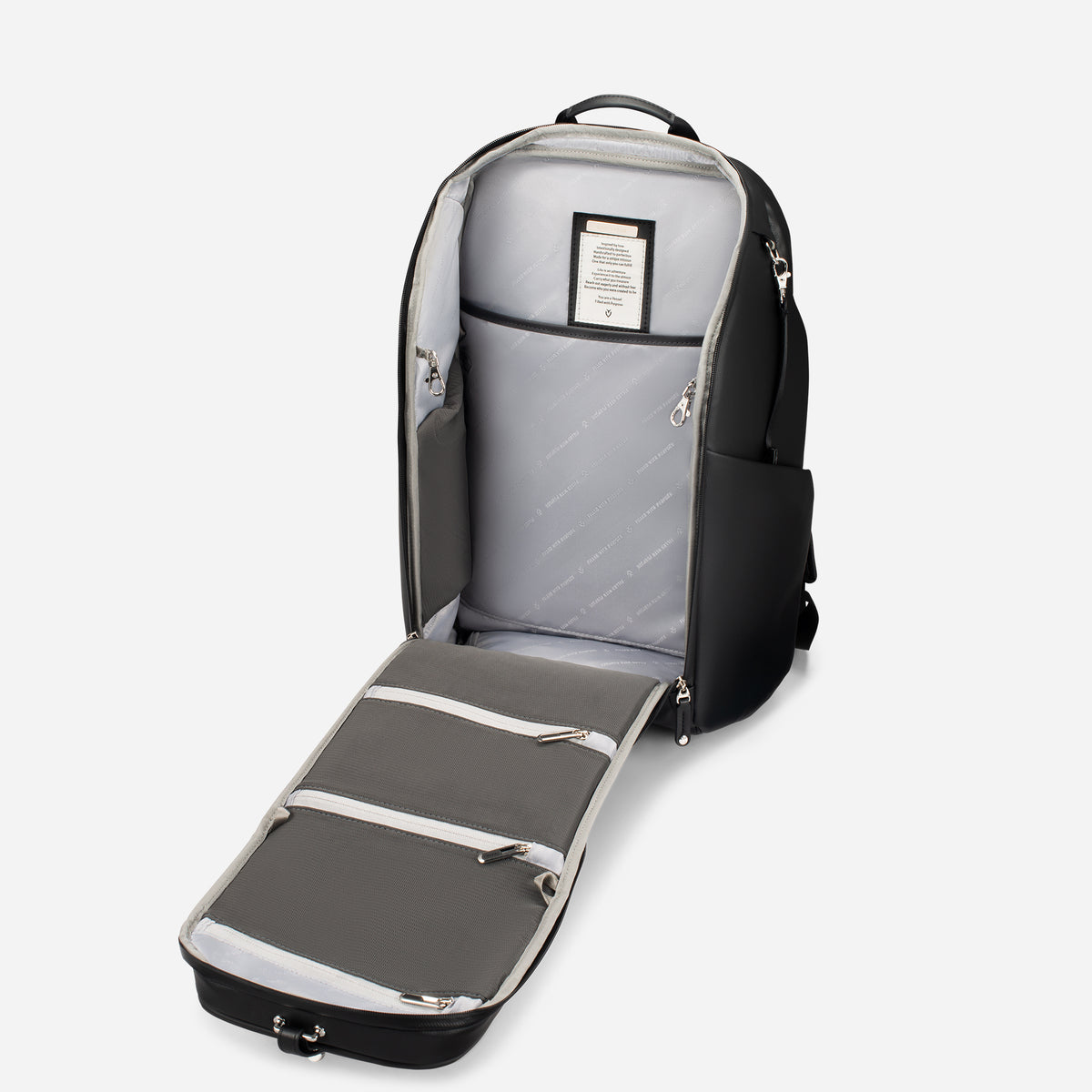 PrimeX 2.0 Plus Backpack in Pebbled Black