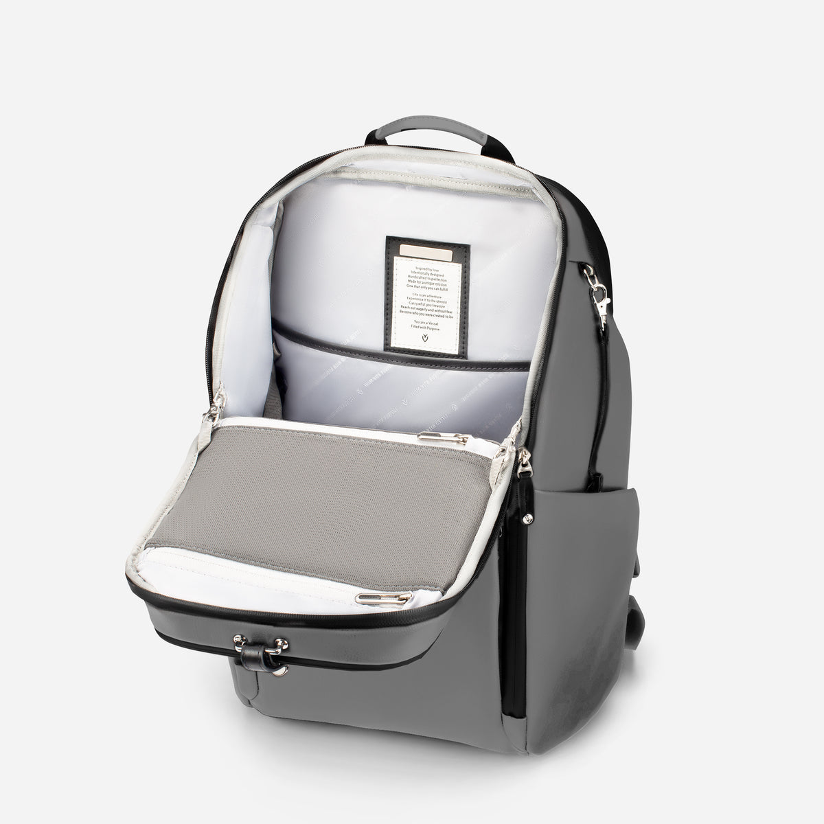 PrimeX 2.0 Plus Backpack in Pebbled Grey