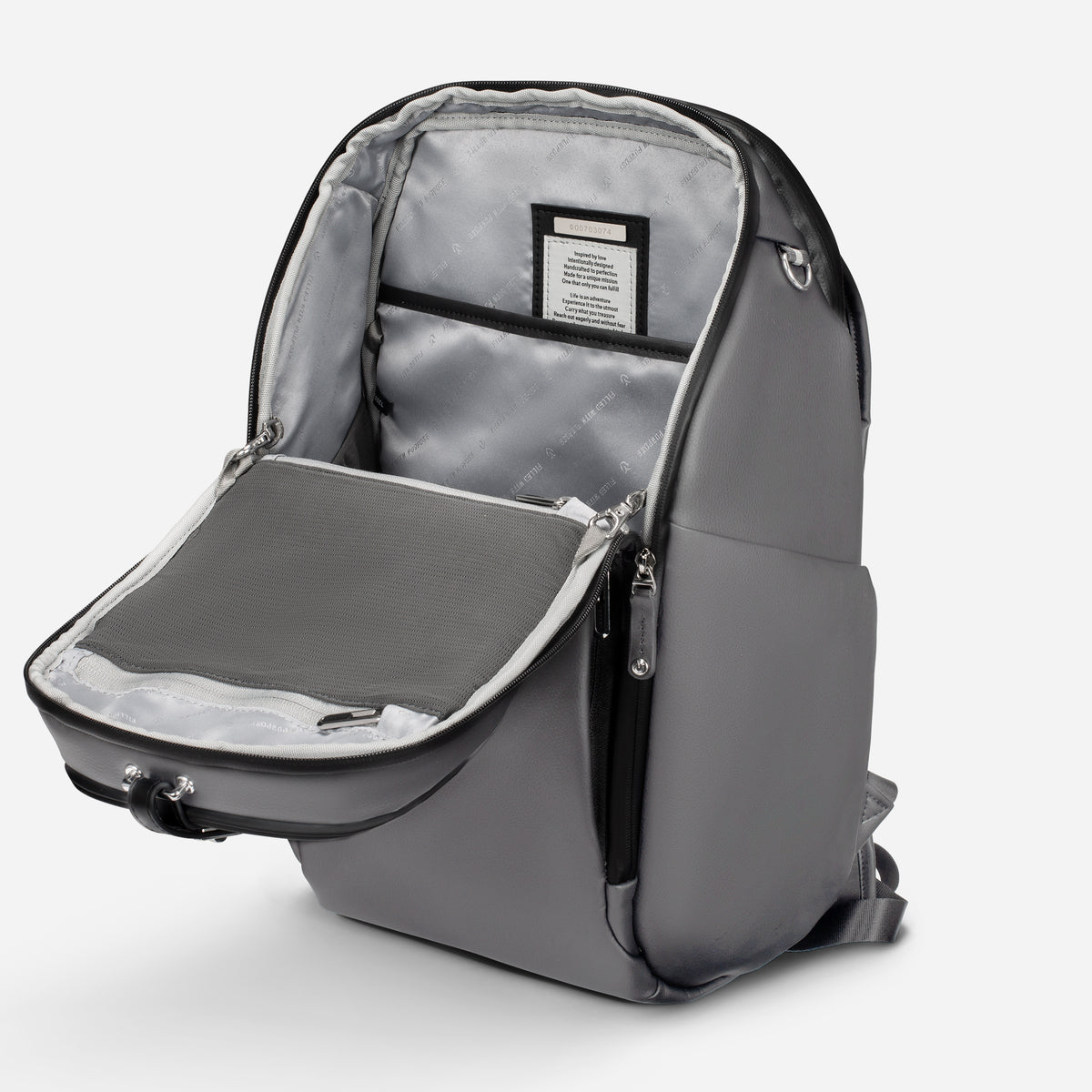 PrimeX 2.0 Backpack in Pebbled Grey