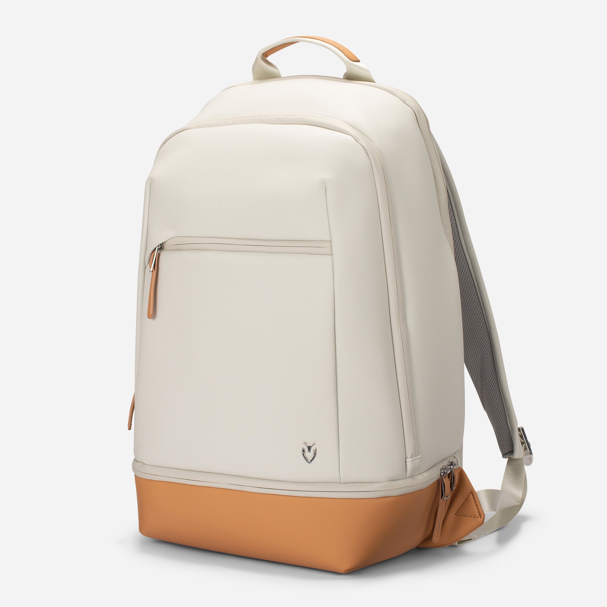 Signature Plus Backpack in Latte