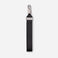 Leather Loop Pull in Black