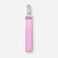 Leather Loop Pull in Pink
