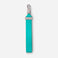 Leather Loop Pull in Teal