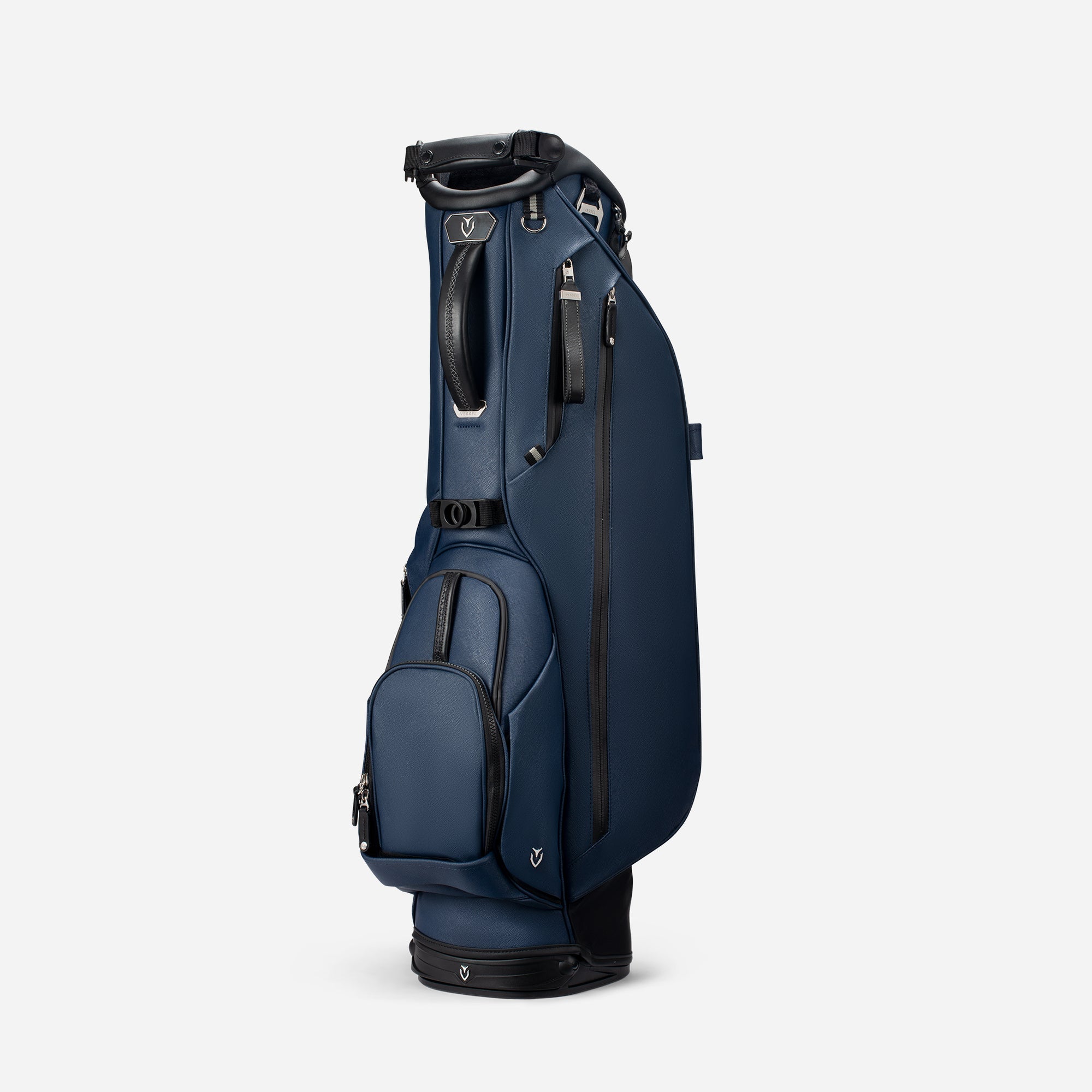 Lux Stand in Crosshatch Navy