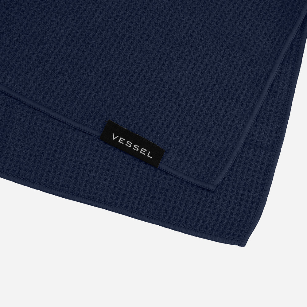 Magnetic Golf Towel | 20" x 20" in Navy