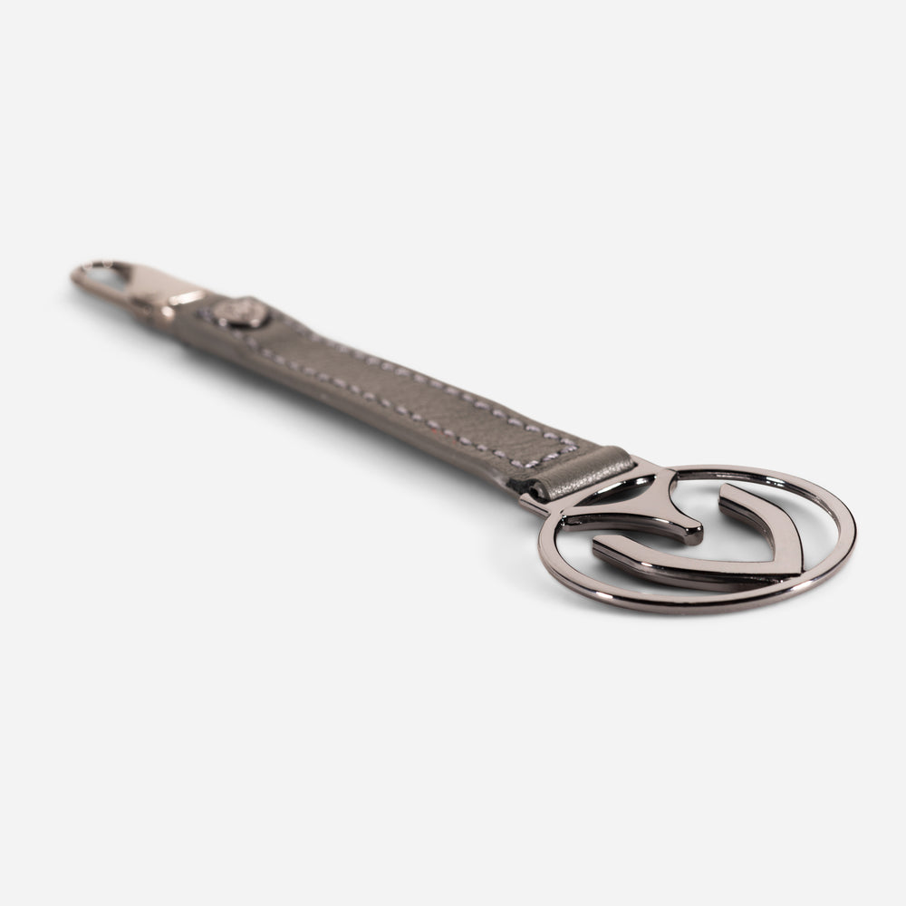 Medallion Logo Pull in Grey