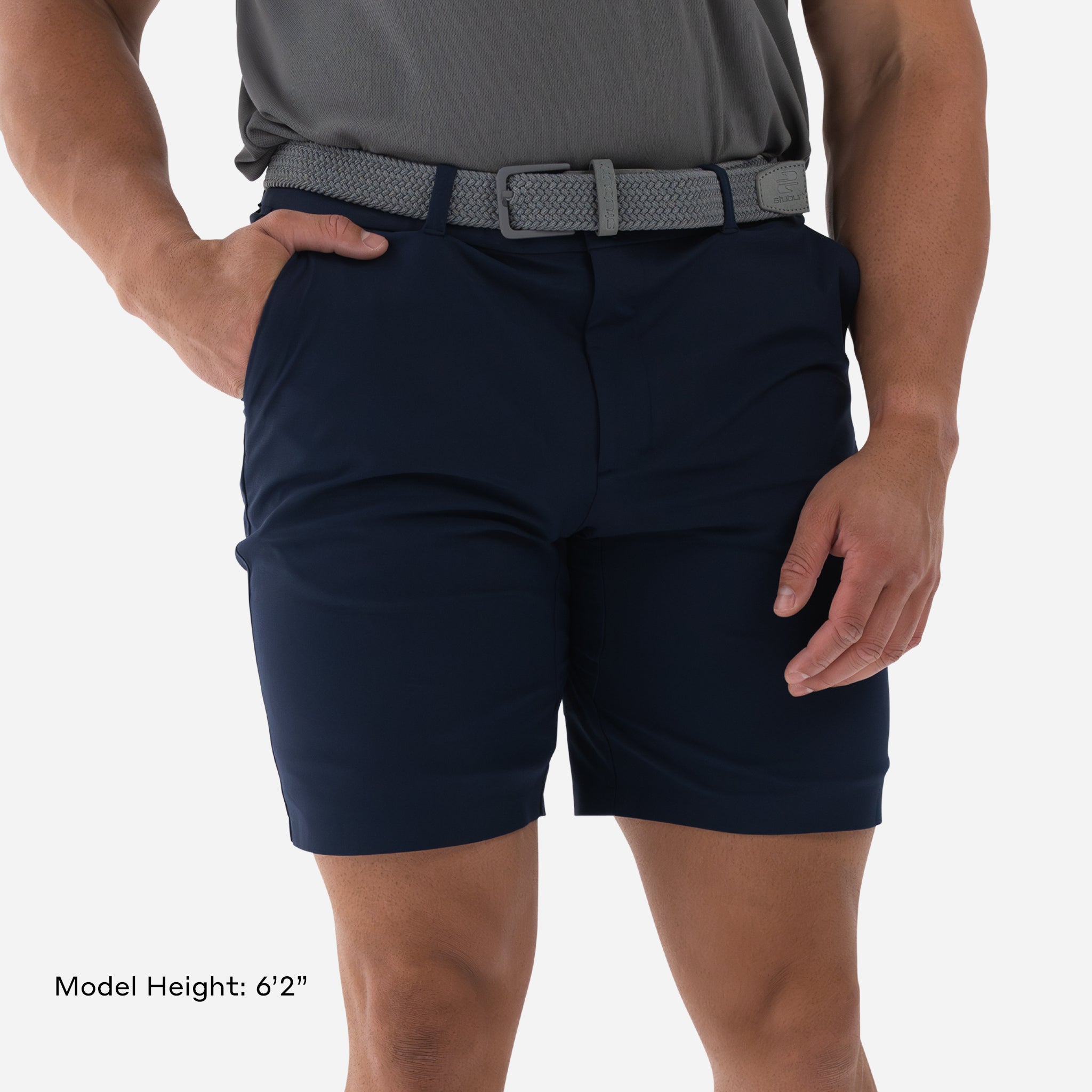 Performance 5-Pocket Short - Midnight Navy