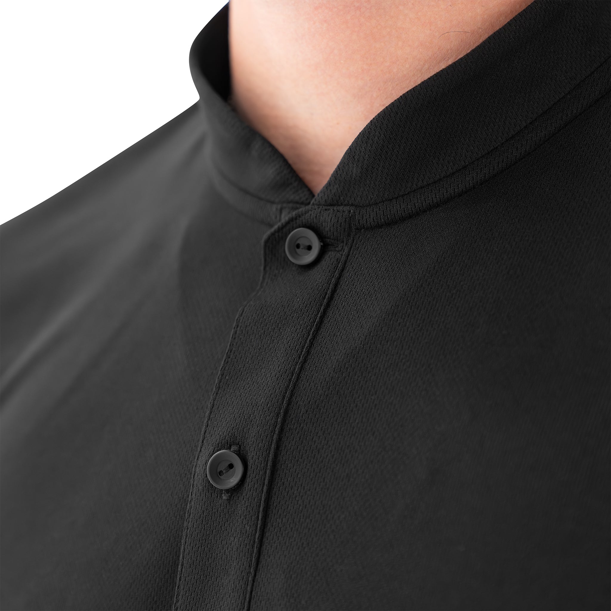 Performance Blade Collar Polo - Black