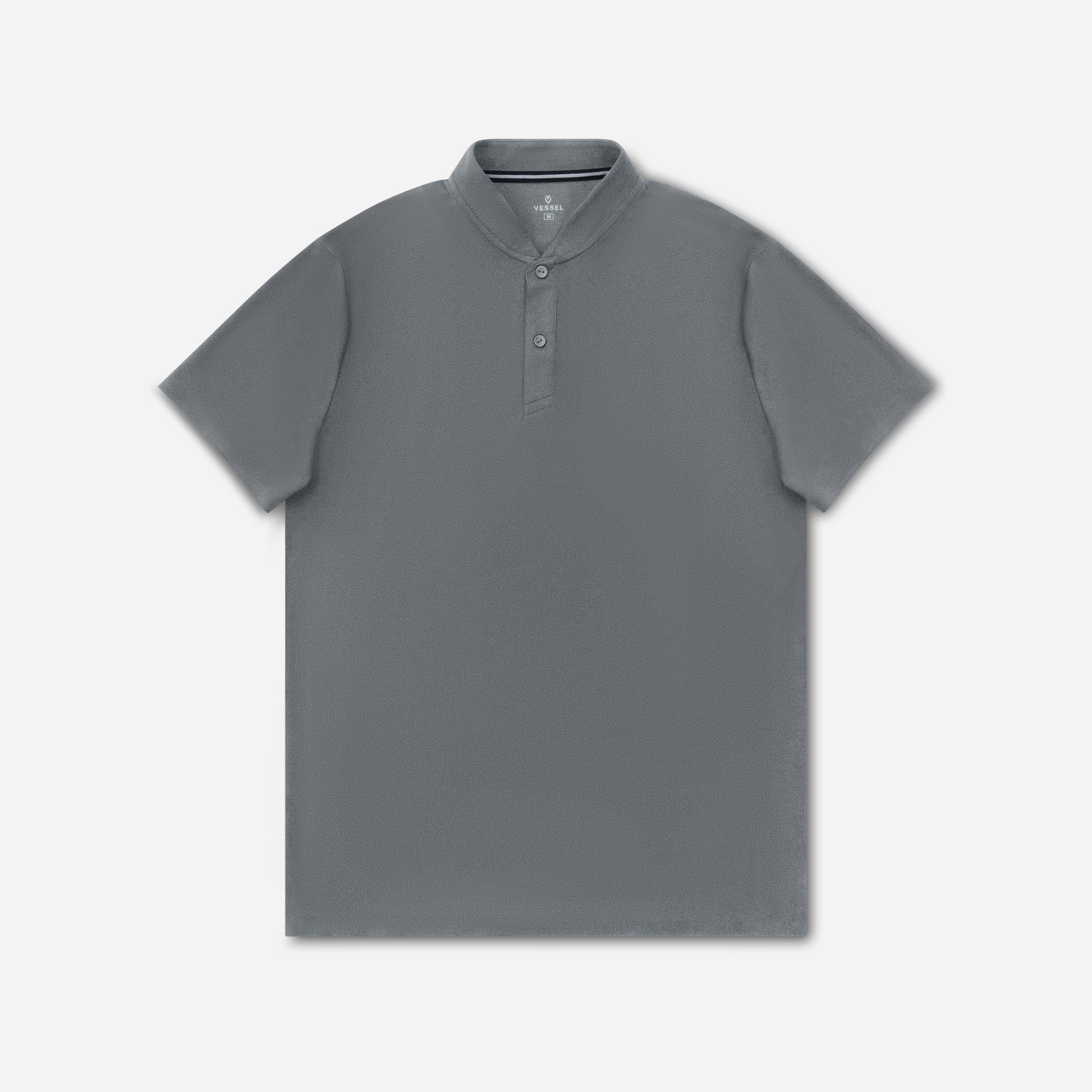 Performance Blade Collar Polo - Charcoal