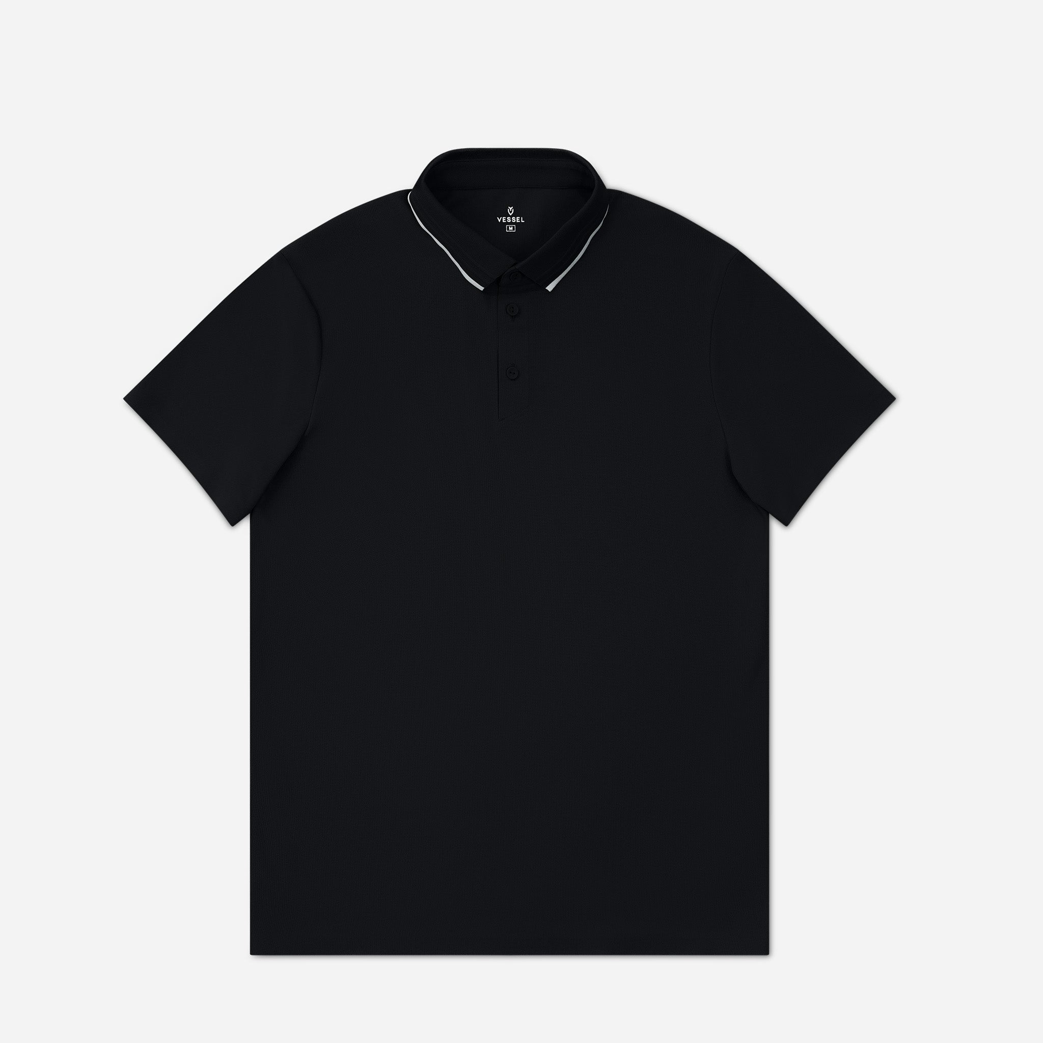 Performance Piqué Polo - Black
