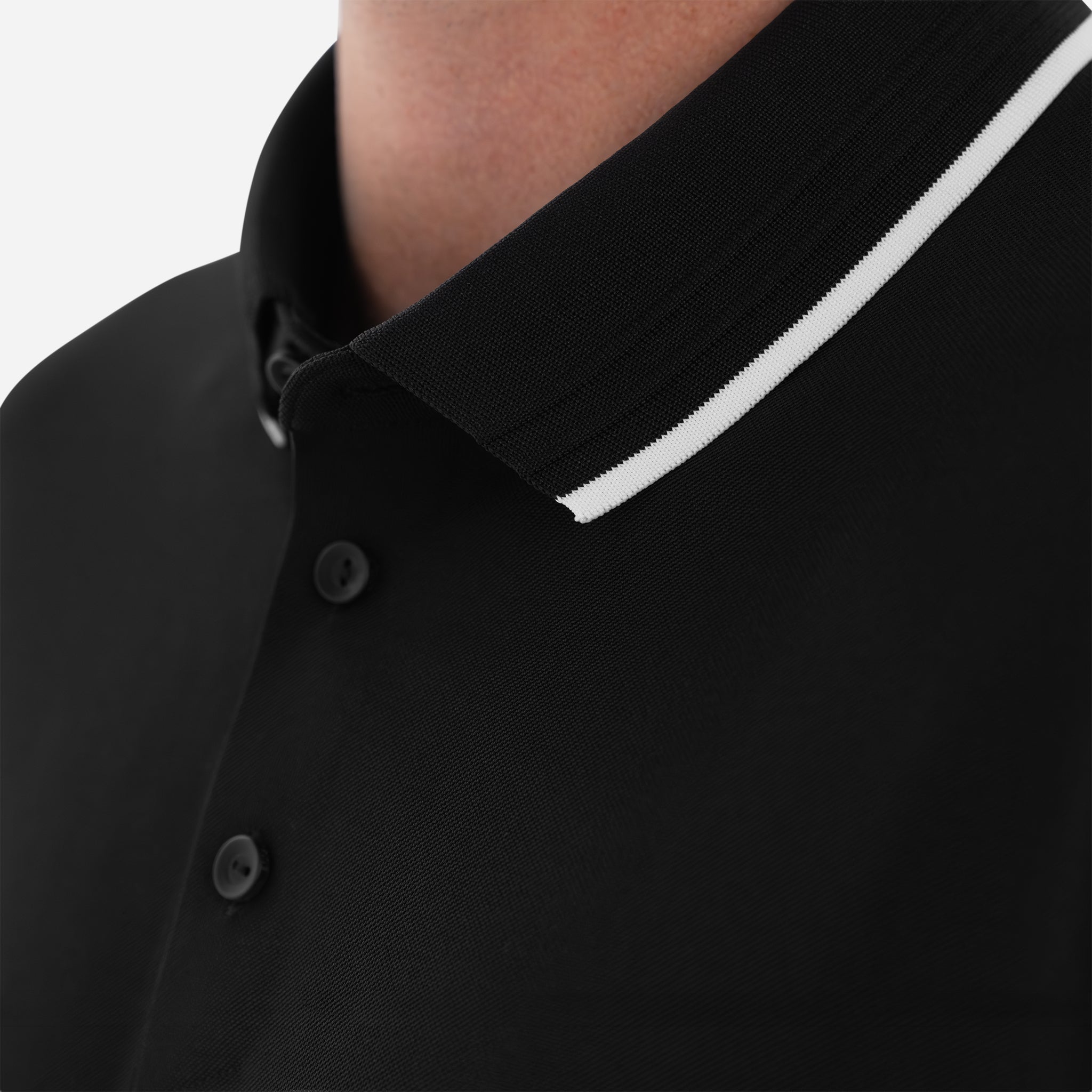 Performance Piqué Polo - Black