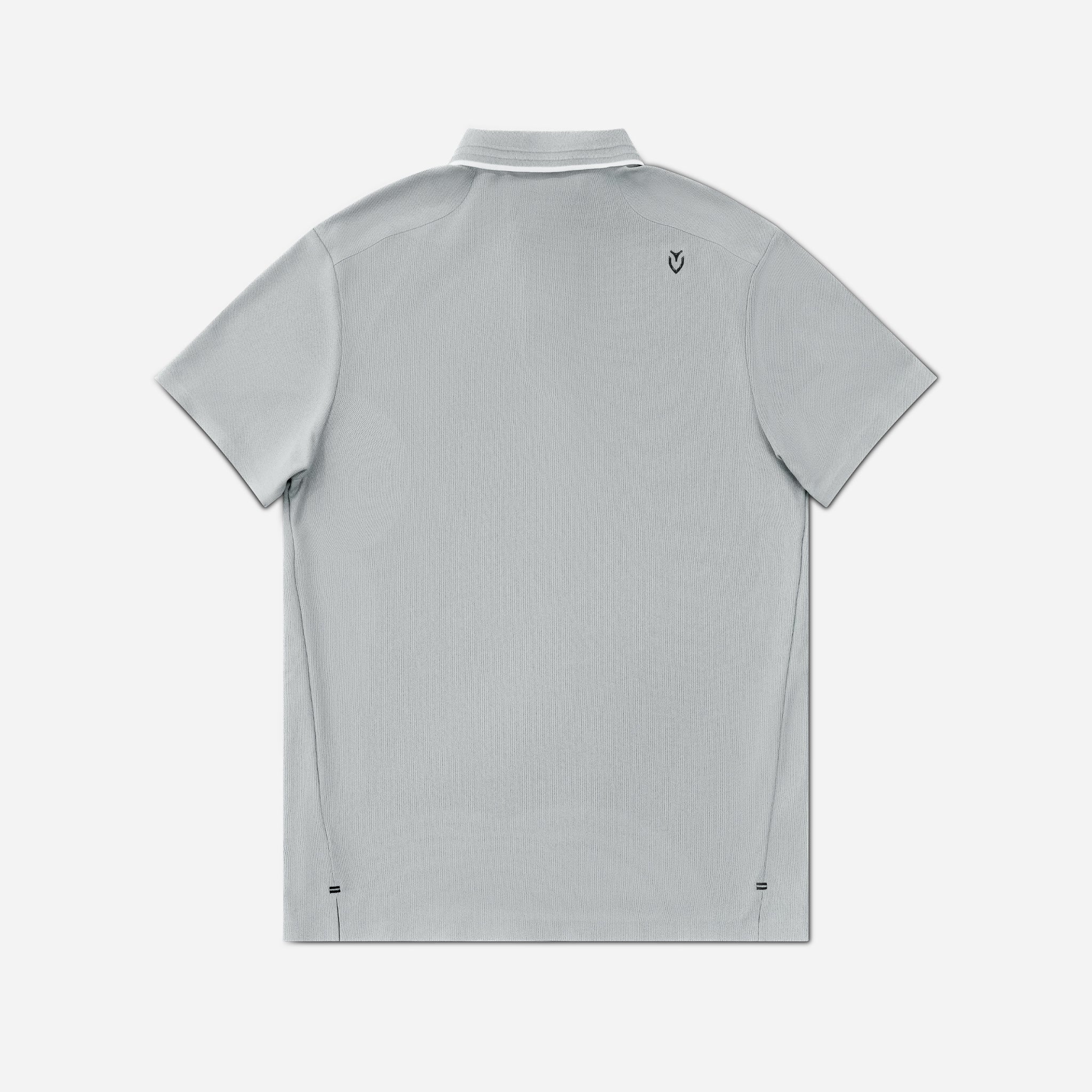 Performance Piqué Polo - Stone Grey