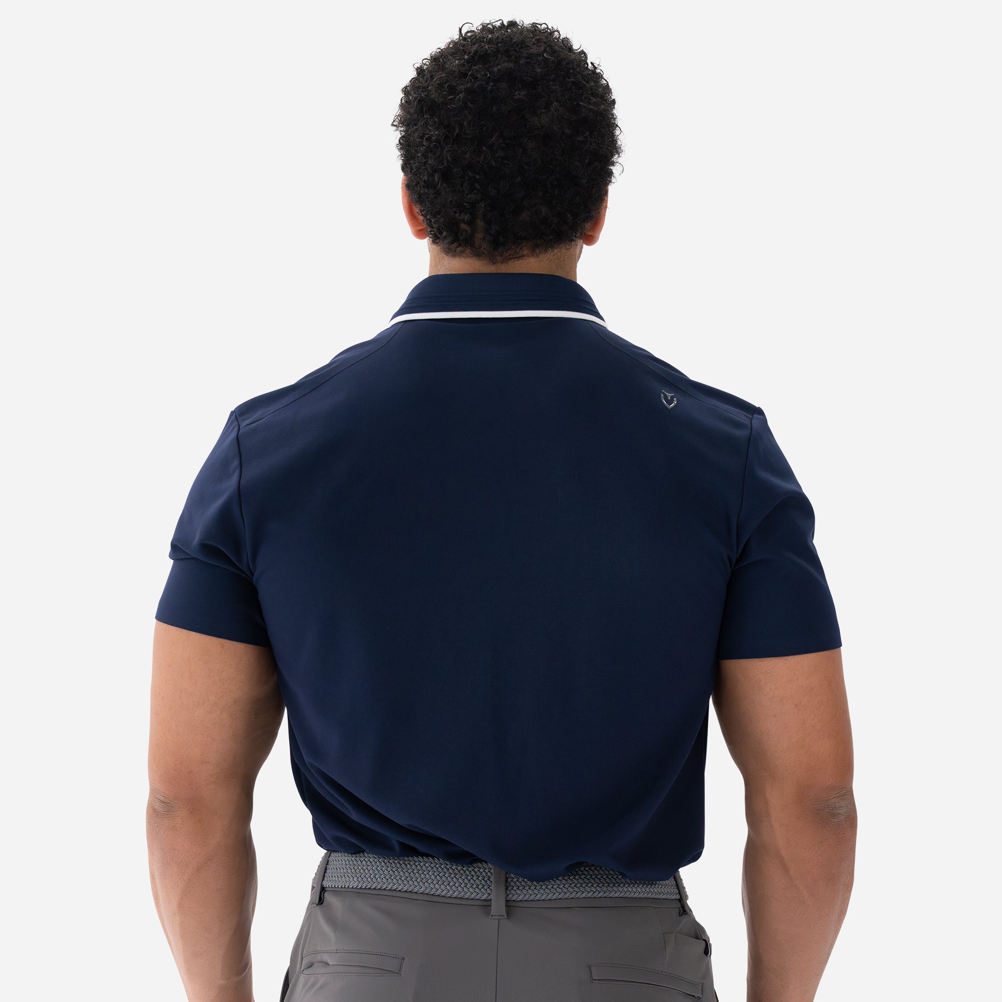 Performance Piqué Polo - Midnight Navy