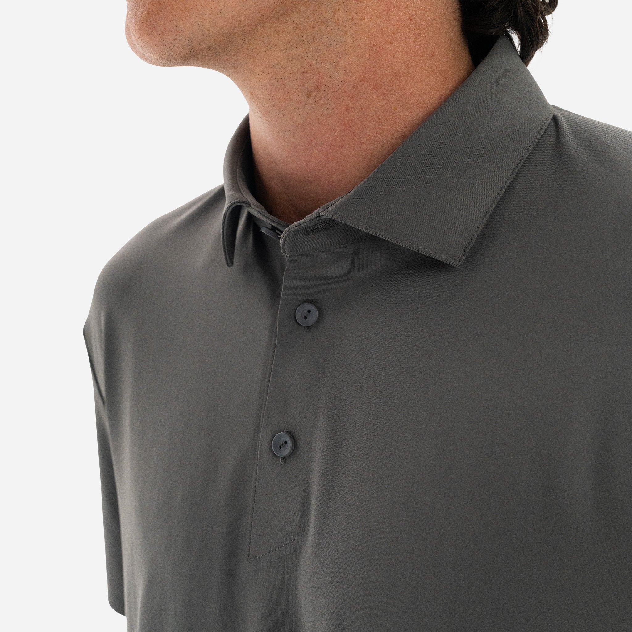 Performance Tech Polo - Charcoal