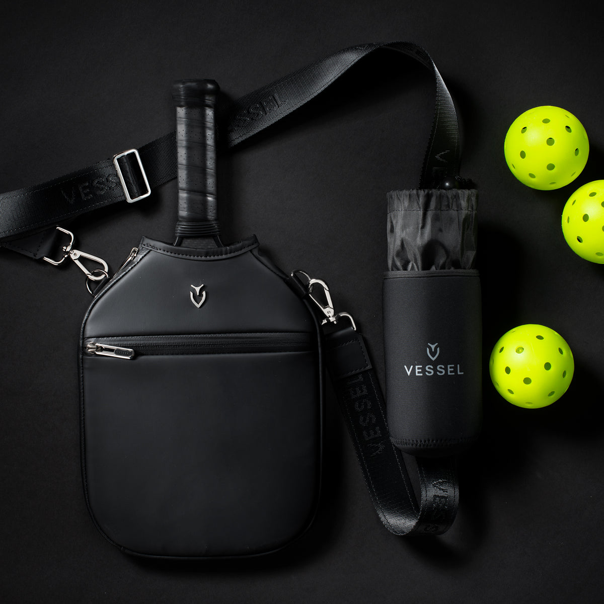 Pickleball Paddle Crossbody Cover