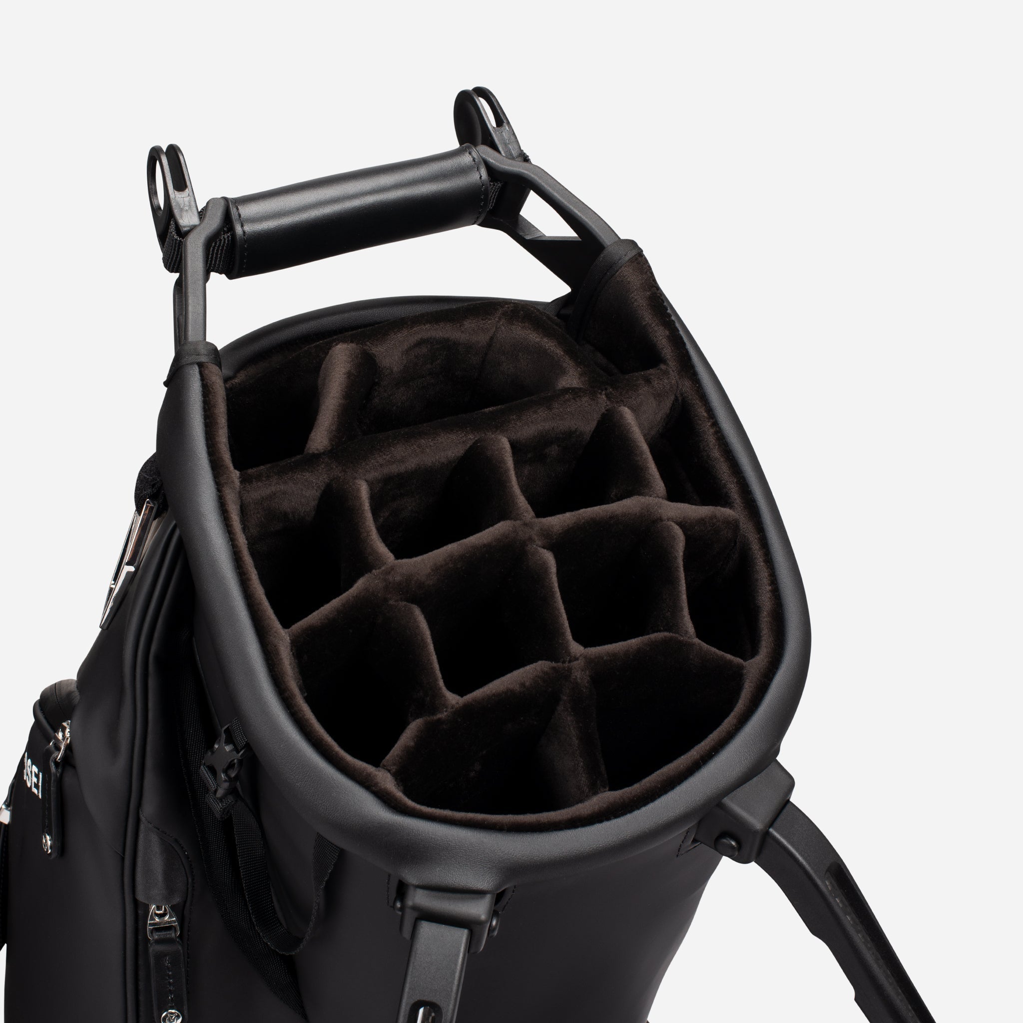 Player V Stand in Pebbled Black