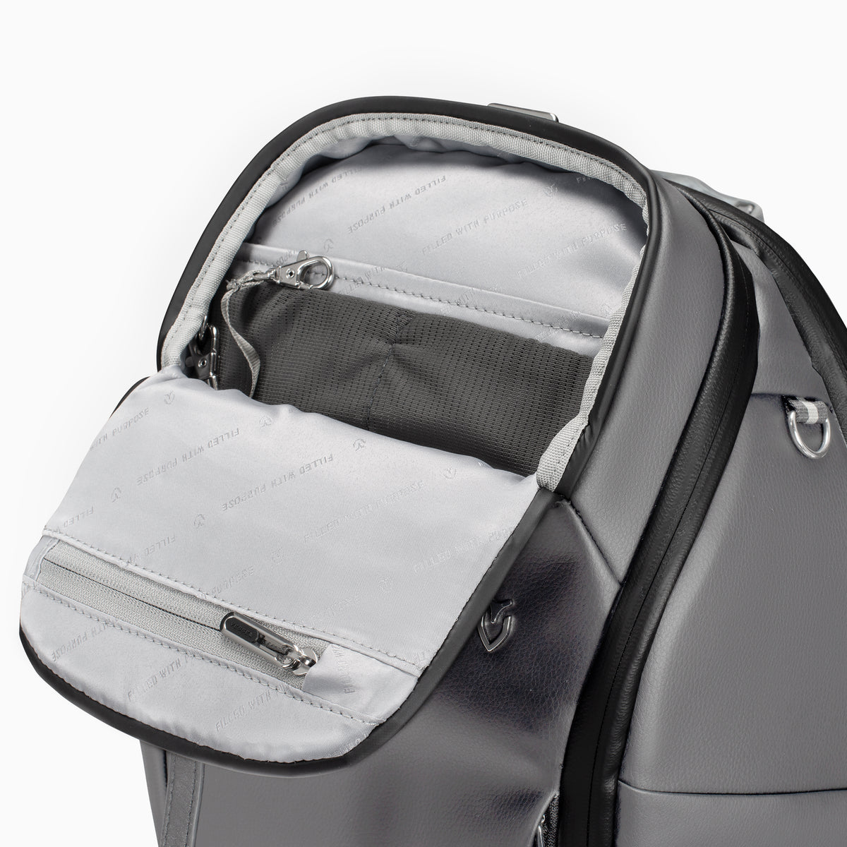 PrimeX 2.0 Backpack in Pebbled Grey