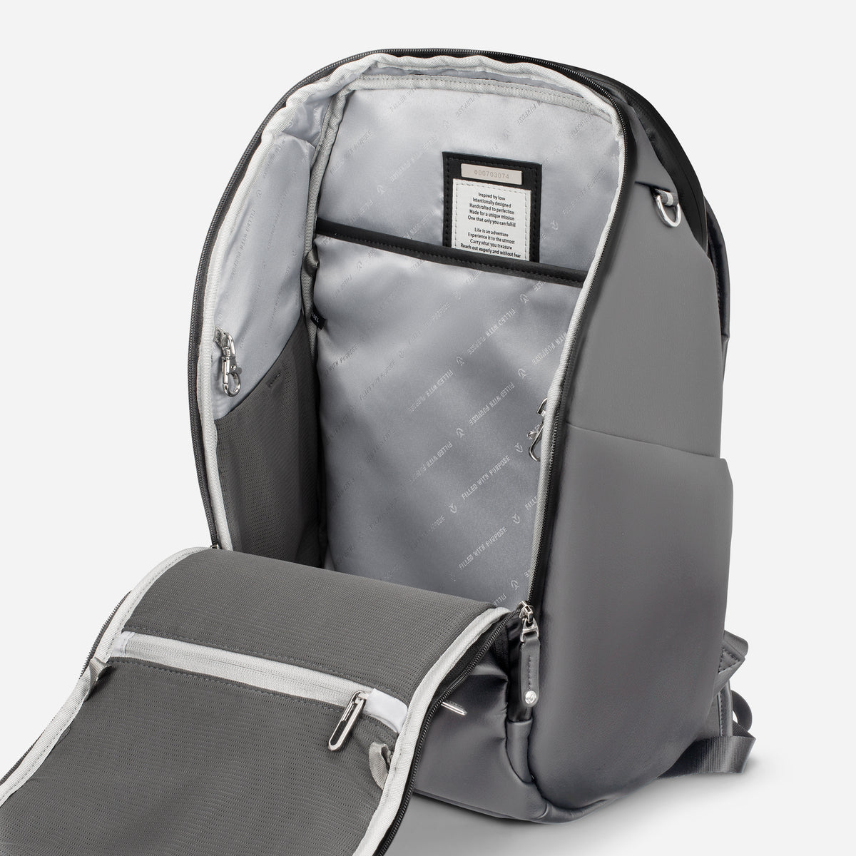 PrimeX 2.0 Backpack in Pebbled Grey