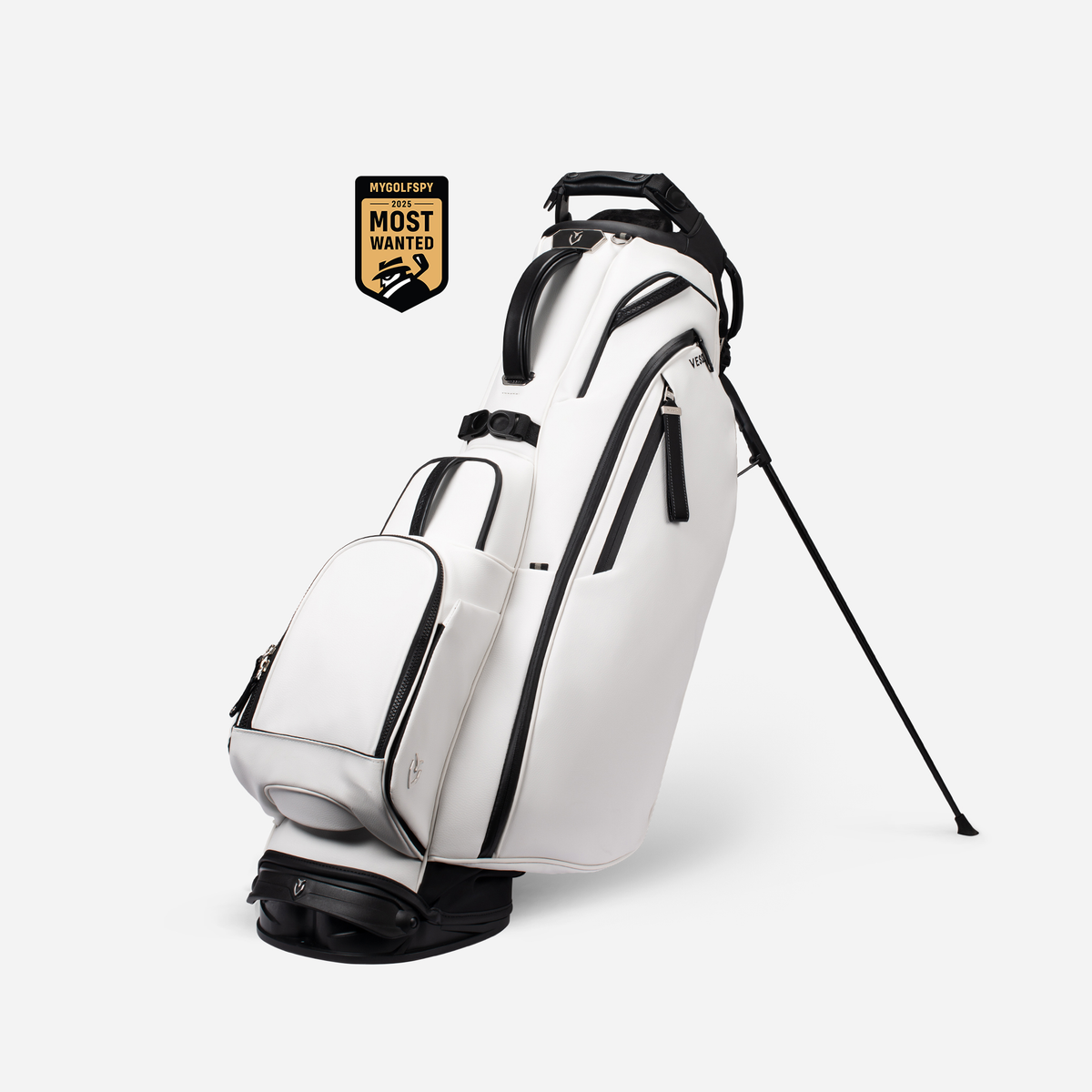 Player V Pro Stand in Pebbled White